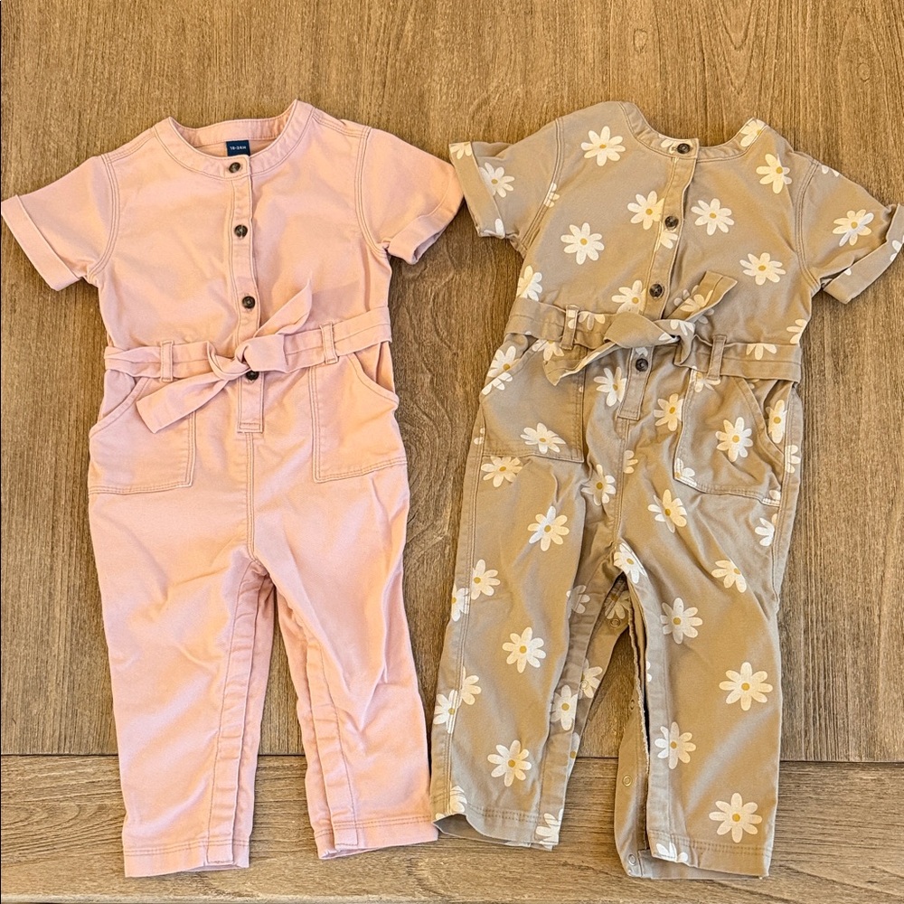 Old Navy Set of Jumpsuits Size 18-24 Months